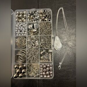 Jewelry Findings, SILVER WHAT-NOTS -  NO DO-DADS, Loose bulk beads